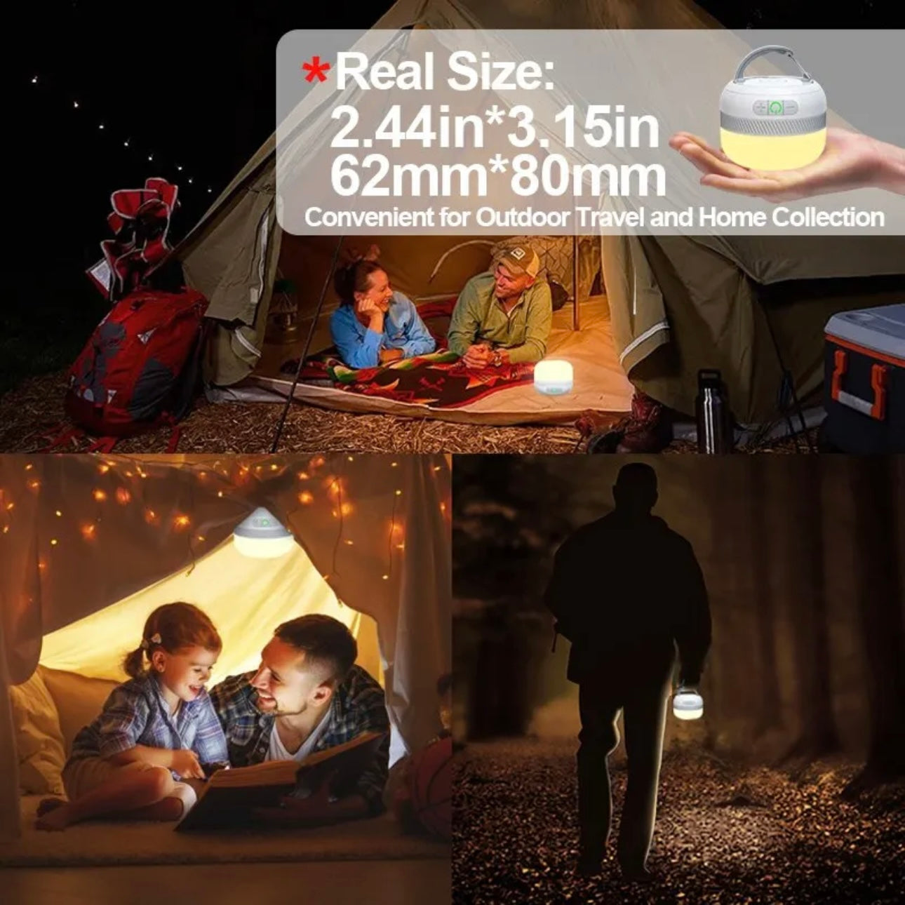 Campinglampe Compact