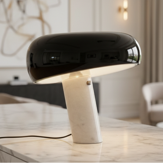 Tischlampe Marmor