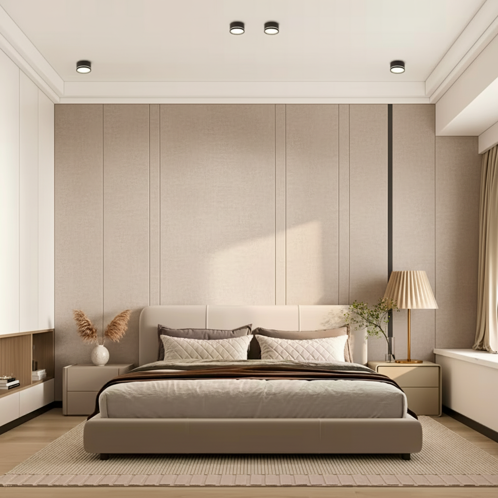 Moderne schwarze Deckenleuchte für stilvolle Innenraumbeleuchtung
